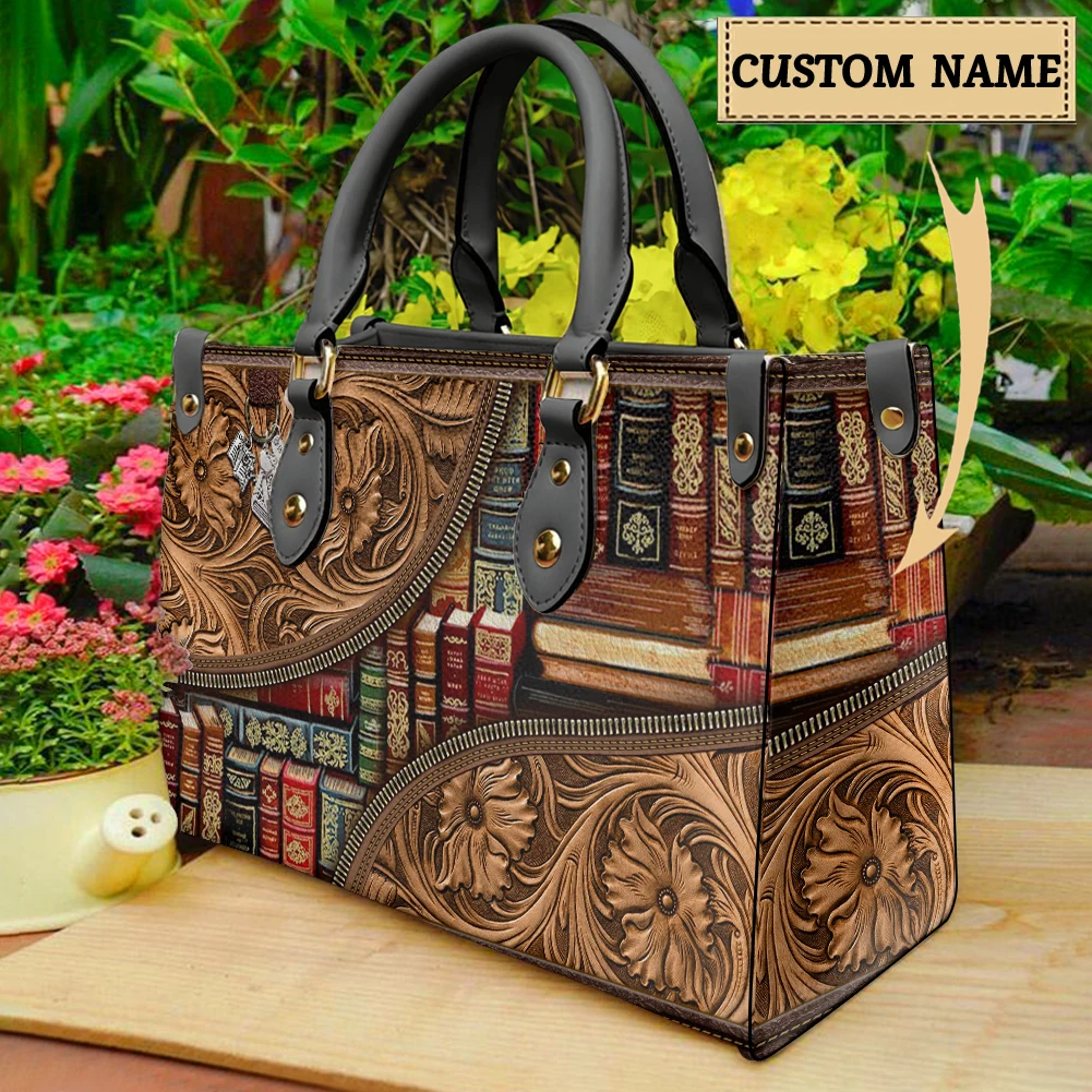 Interior Design Book - Book 3D Reading Enthusiast Handbag for