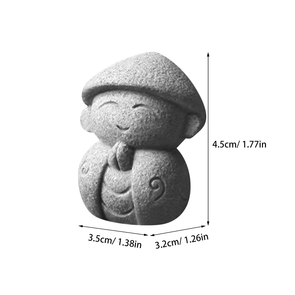 Stable Small Stone Buddha Deco - đánh giá và giá Interior Design Home Decor