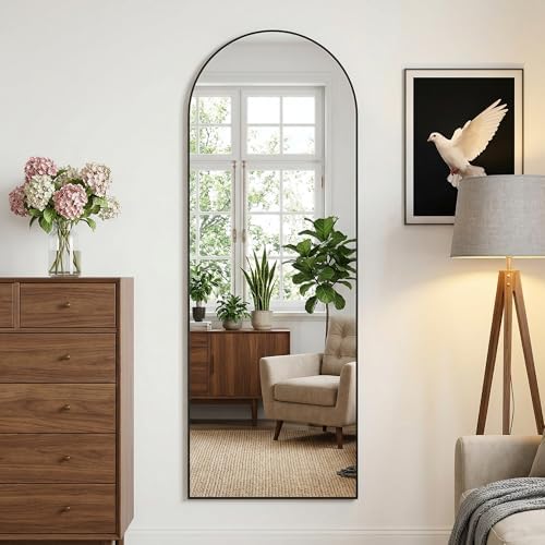 Arched Full Length Mirror 58 x - đánh giá và giá Arch Mirror Leaning