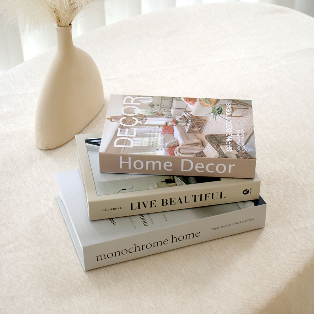 3Pcs/Set  Luxury Decorative Fa - đánh giá và giá Interior Design Book
