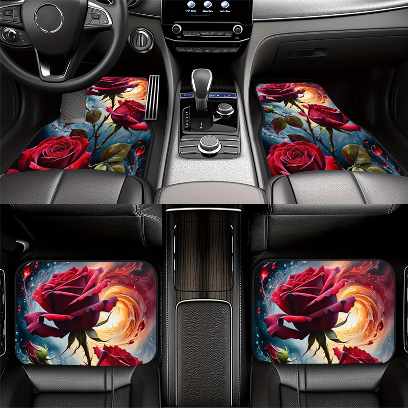 4pcs Red Rose Magical Style De - đánh giá và giá Interior Design Type