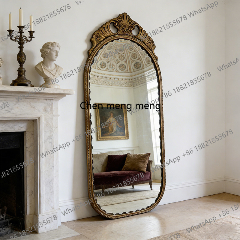 b567 European retro arched flo - đánh giá và giá Arch Mirror Leaning
