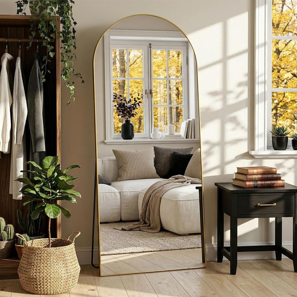 Arched ull Length Mirror 71 x  - đánh giá và giá Arch Mirror Leaning
