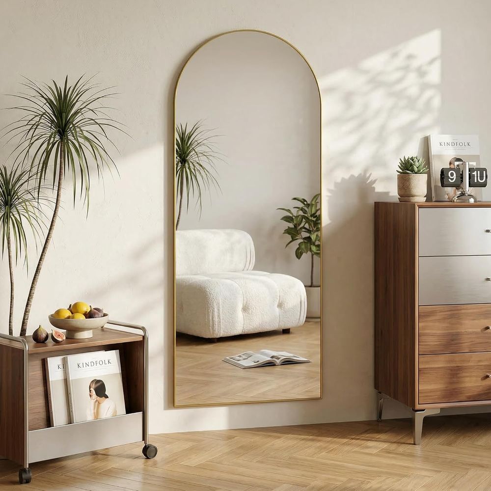 Arched ull Length Mirror 71 x  - đánh giá và giá Arch Mirror Leaning