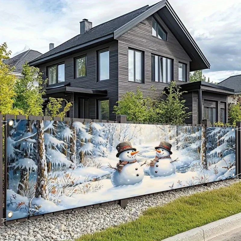 1 Happy Winter Snowman Snowfla - đánh giá và giá Interior Design Years