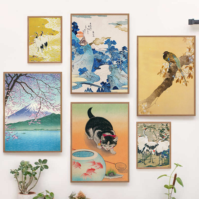 Japanese Katsushika Hokusai Ca - đánh giá và giá Interior Design Home Decor