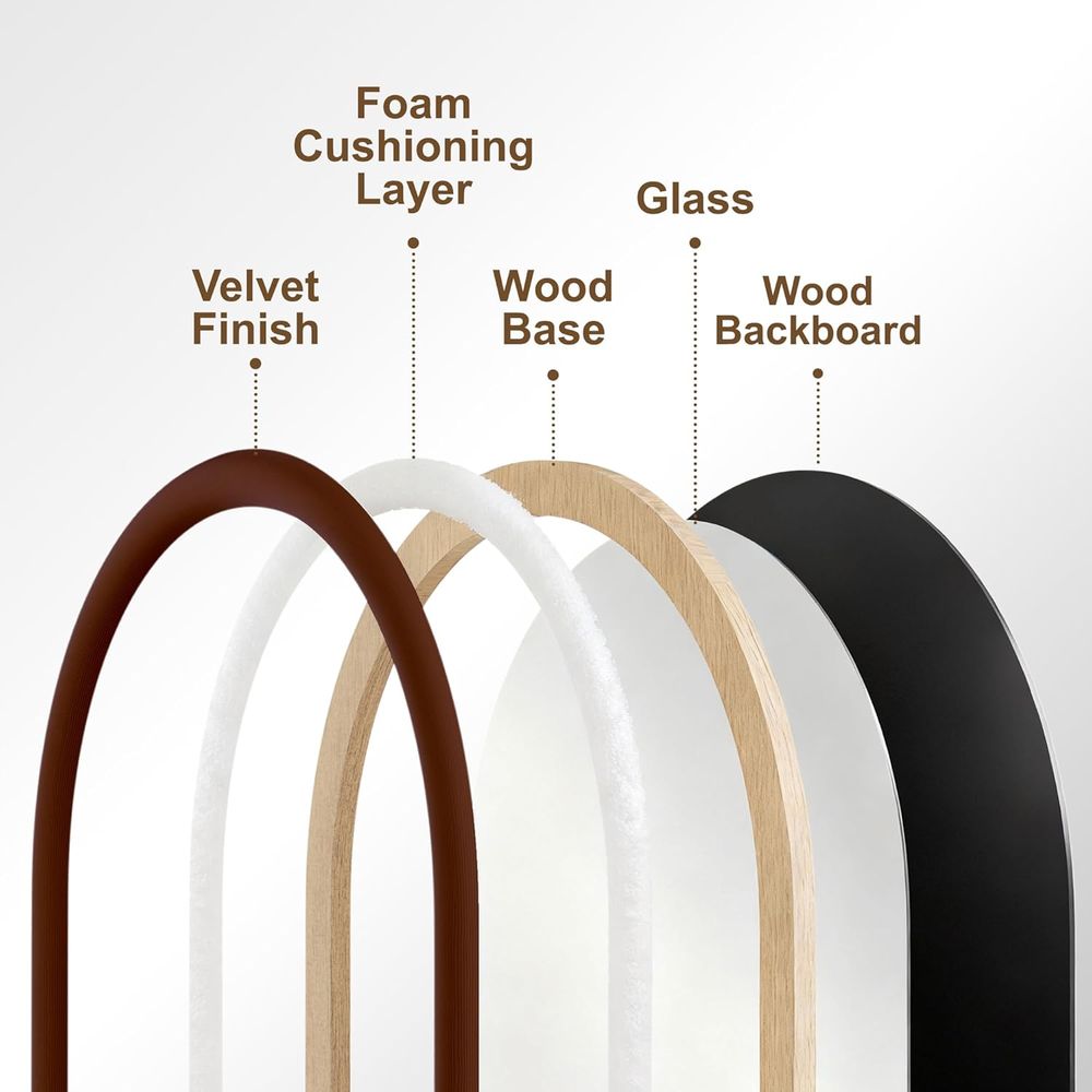 Arched ull Length Mirror, ree  - đánh giá và giá Arch Mirror Leaning