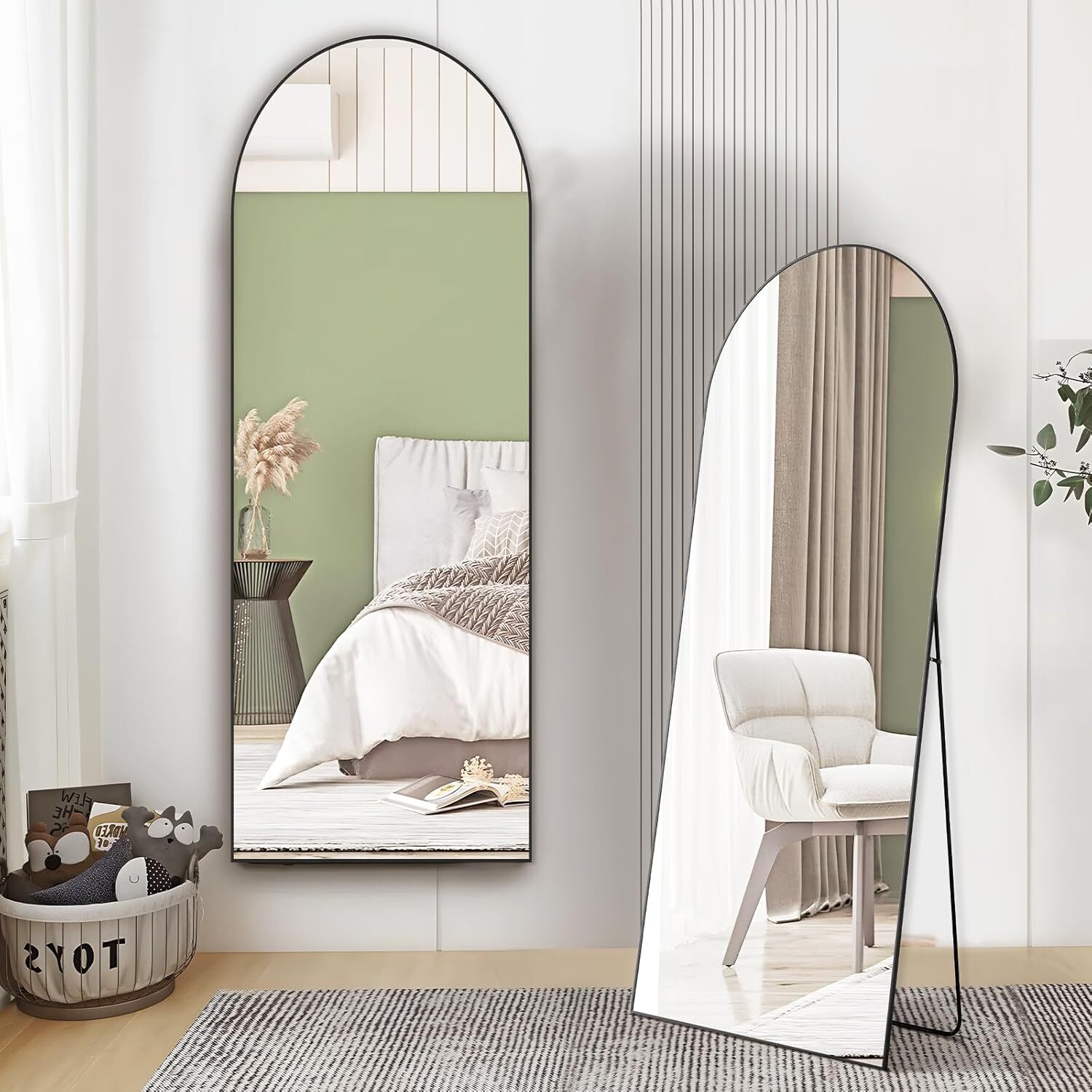 Standing Arched Mirror Full Le - đánh giá và giá Arch Mirror Leaning