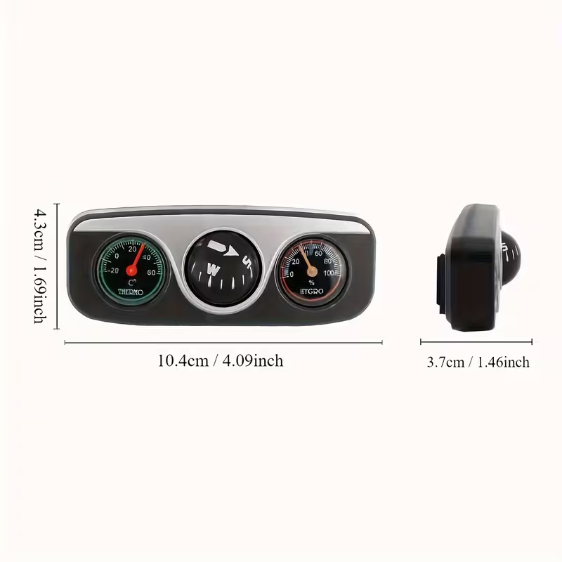 TRALOW 3-in-1 Compass,Thermome - đánh giá và giá Interior Design Type